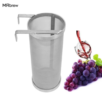 

Hop Spider Strainer Homebrew Beer Pellet Hop Filter 102 x 254mm(4"x10") for Brew Kettle and Keg