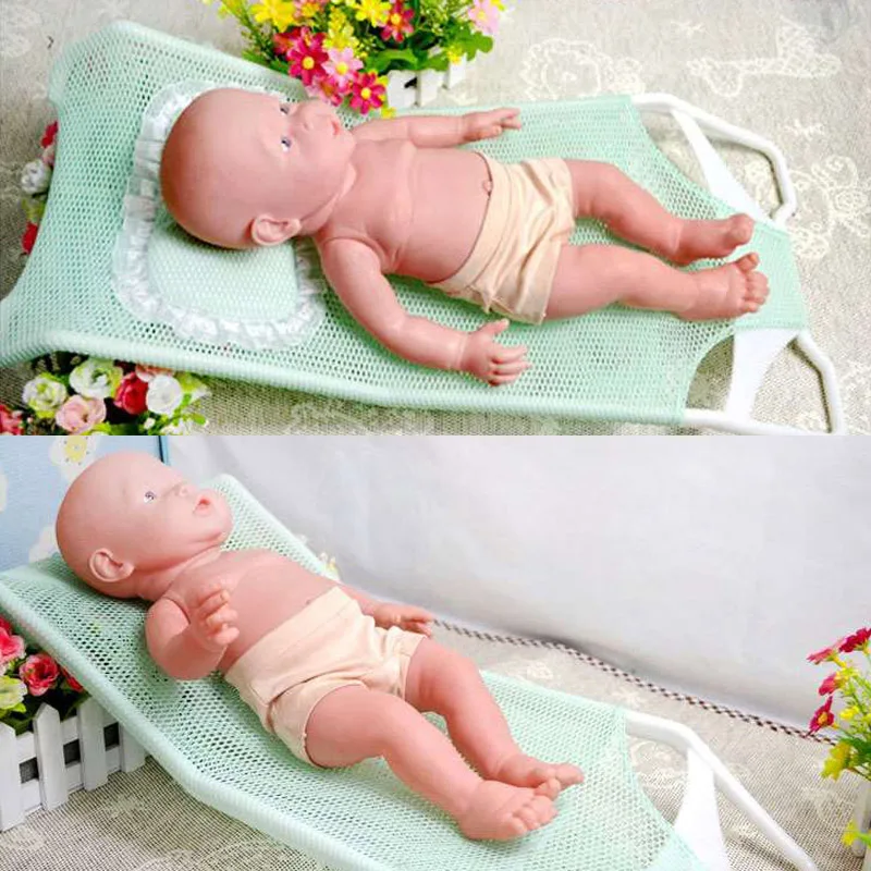 

Newborn Shower Bath Mesh Rack Support Hammock Seat Anti-slip for Bathroom FJ88