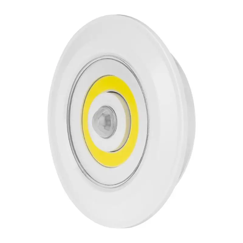 

COB Motion Sensor LED Night Light Self-Adhesive Cabinet Bedside Wall Lamp