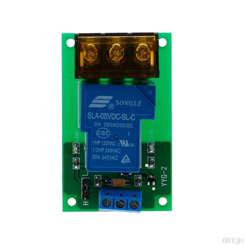 

1 Channel 5V 30A Relay Board Module Optocoupler Isolation High/Low Trigger Relay