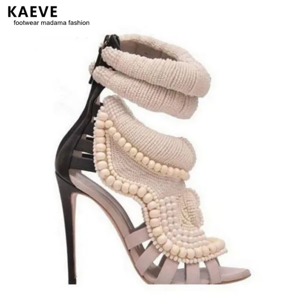 short gladiator heels