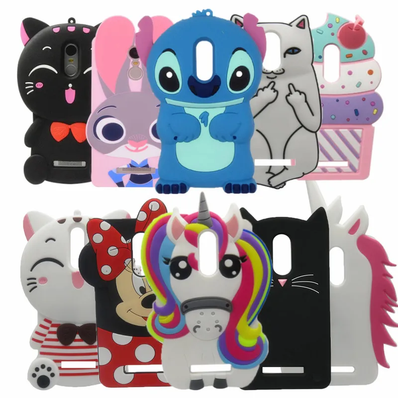 

For Redmi Note 4X Cute 3D Silicon Bunny Stitch Cupcake Cartoon Redmi note 3 Phone Case Cover for Xiaomi Redmi Note 4 Pro Prime
