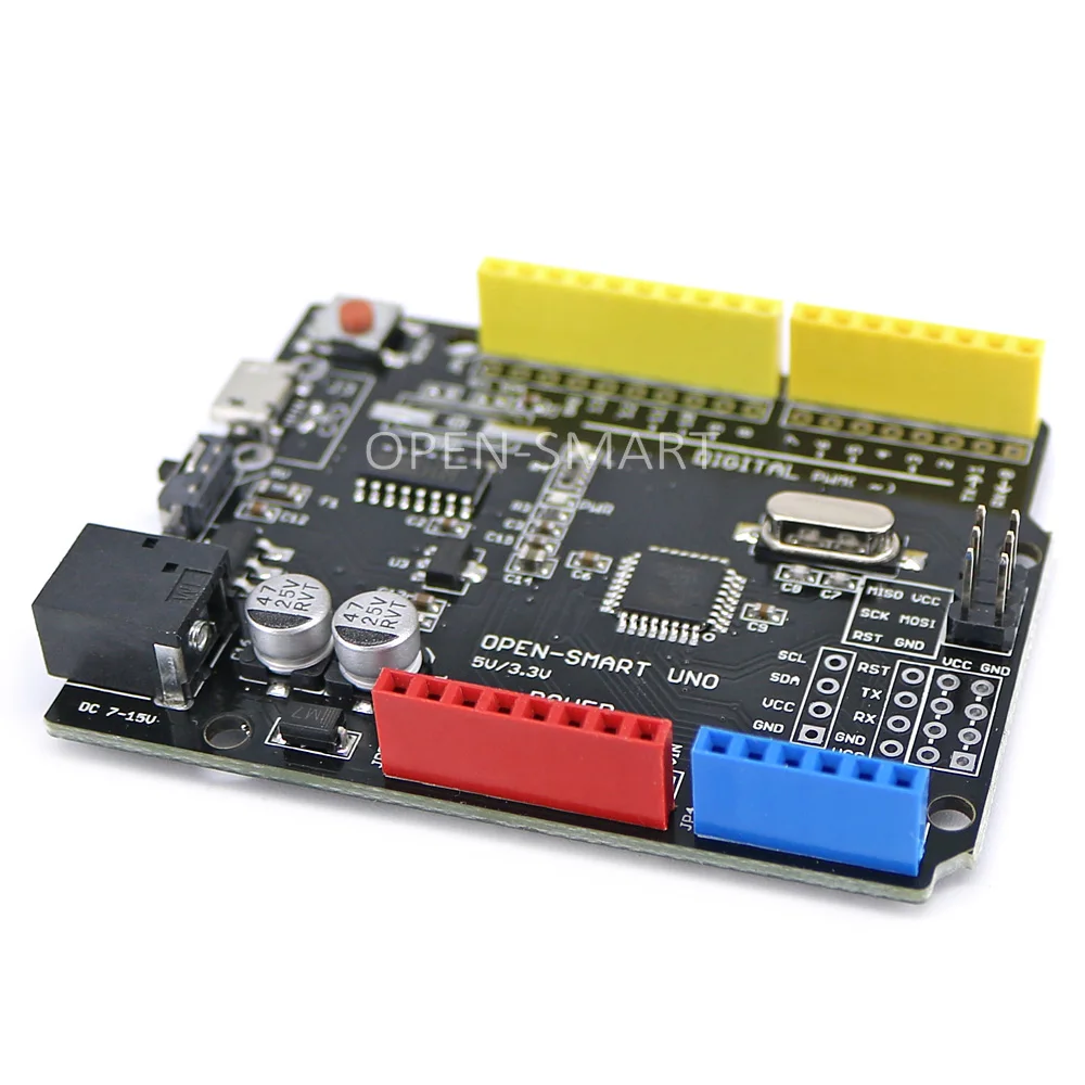 Открытый Смарт Микро UNO ATMEGA328P макетная плата для Arduino UNO R3 улучшенная версия чипа драйвера CH340G, 5 В/3,3 В совместимый