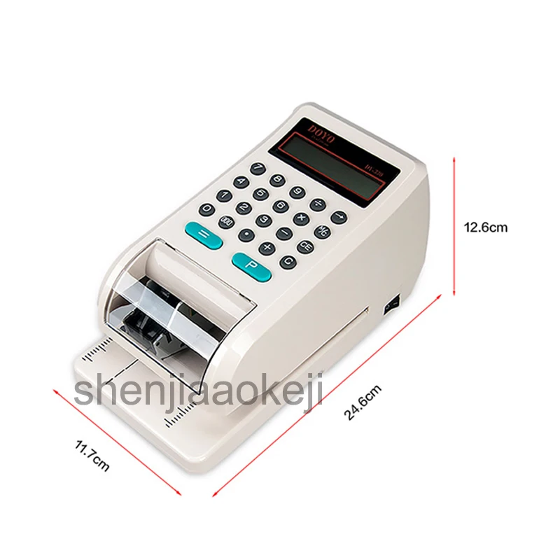 110-220v 영어 체크 프린터 DY330 RMB 홍콩 달러 미국 달러 싱가포르 싱가포르 SGD 5개국 체크 프린터 1pc
