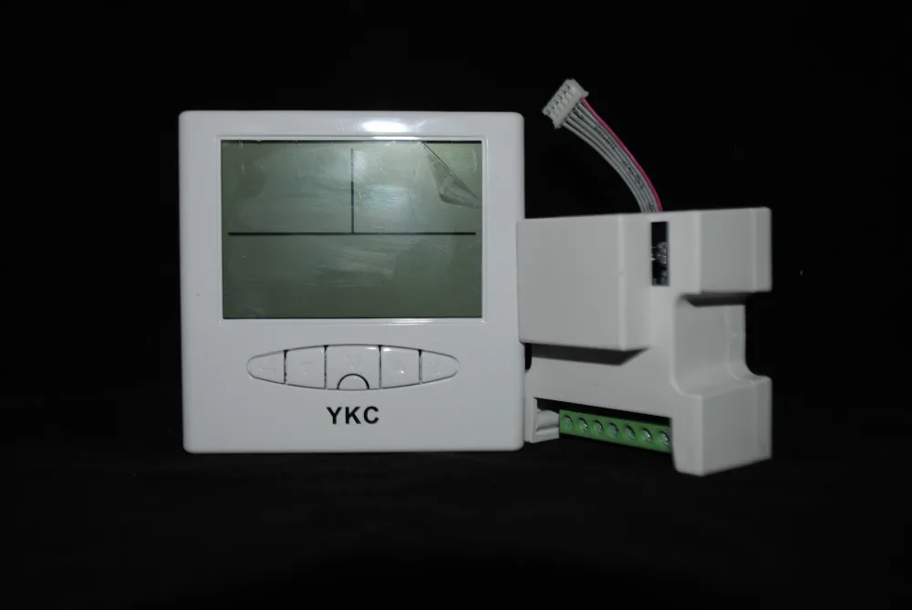 

memory function Fan Coil Room Thermostat with Built-in of install
