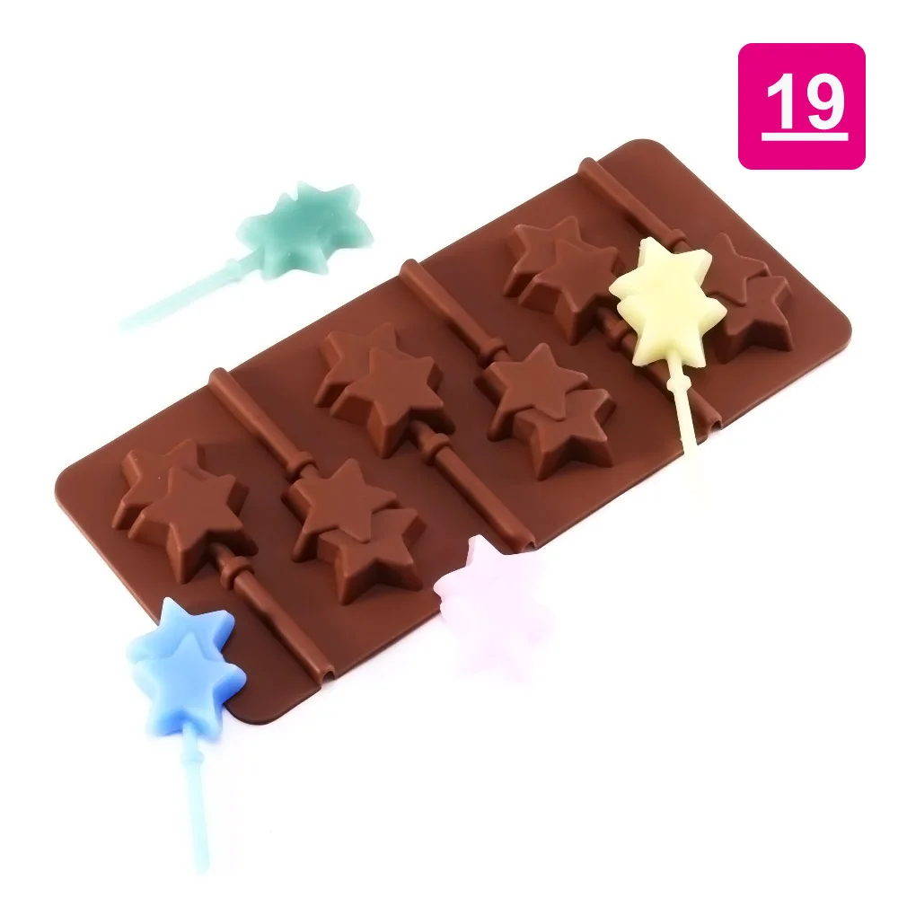 T0922A0195D silicone mold brown detail 19