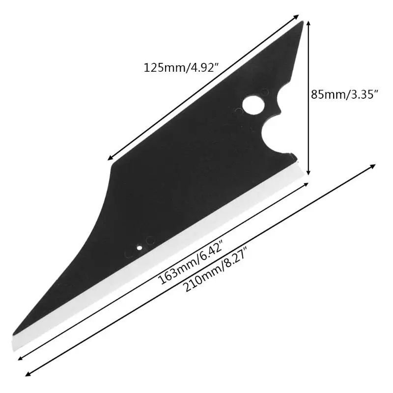 Профессиональный странной формы окна автомобиля оттенок пленки инструменты мини-скребок комплект автомобиля дома