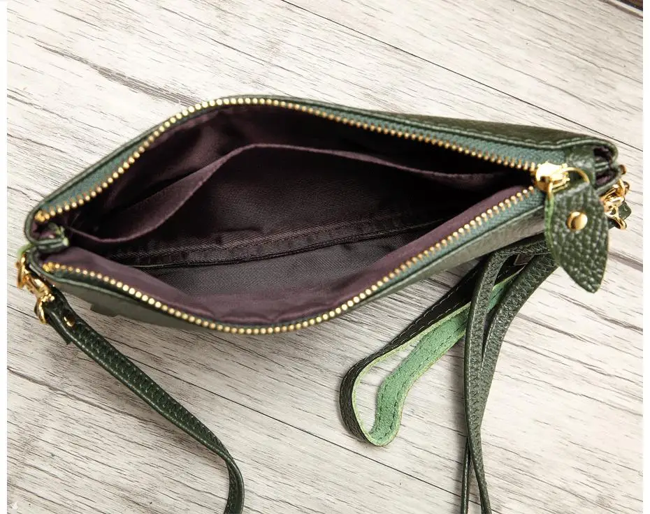 Новая мода натуральная кожа Ms. Корейская сумка летняя Ms. Кроссбоди Мобильный телефон сумка кошелек