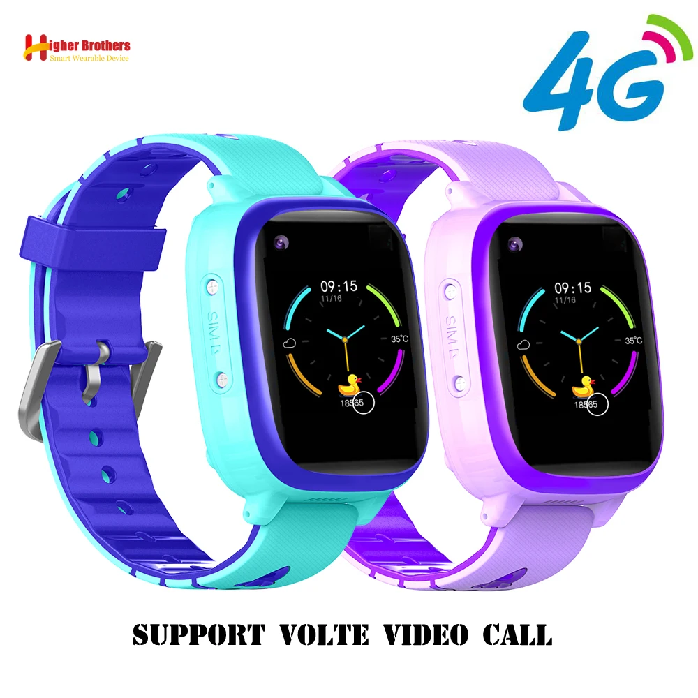 

2019 Remote Camera Monitor GPS WIFI Tracker Location Kid Child Student 4G Phone Smart Wristwatch SOS Video Call Android 6 Watch