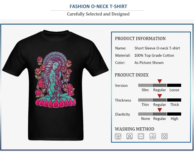 Normal Tops Shirts for Men Rife Summer Autumn O Neck Cotton Short Sleeve T-shirts Blue Tara Divine Gea Goddess Gift Tee Shirt Blue Tara Divine Gea Goddess
