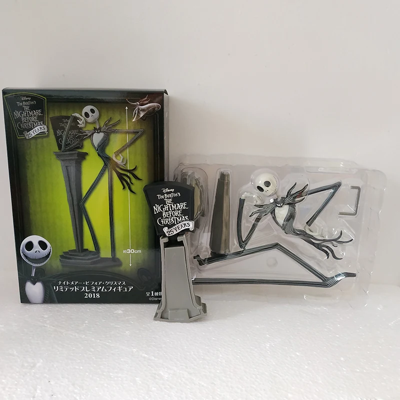 

New Jack Skellington The Nightmare Before Christmas 25 Years Henry Selick Tim Burton Action Figure Model Toys Dolls For Gift