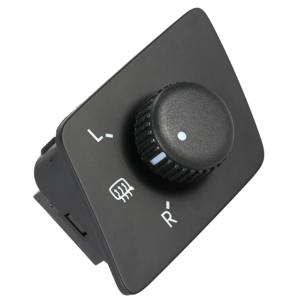 

Car Side Rear View Mirror Switch Adjust Control Knob with Heat for VW POLO 01-04