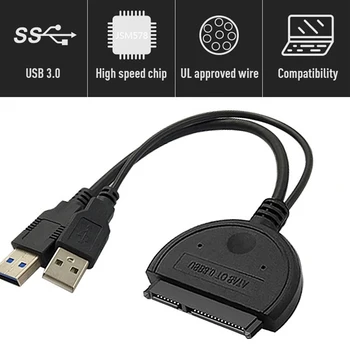 

New USB 3.0 Type C to SATA Cables Converter Sata to USB Adapter Male to 2.5'' HDD/SSD Drive Wire Adapter Wired Converter USB C