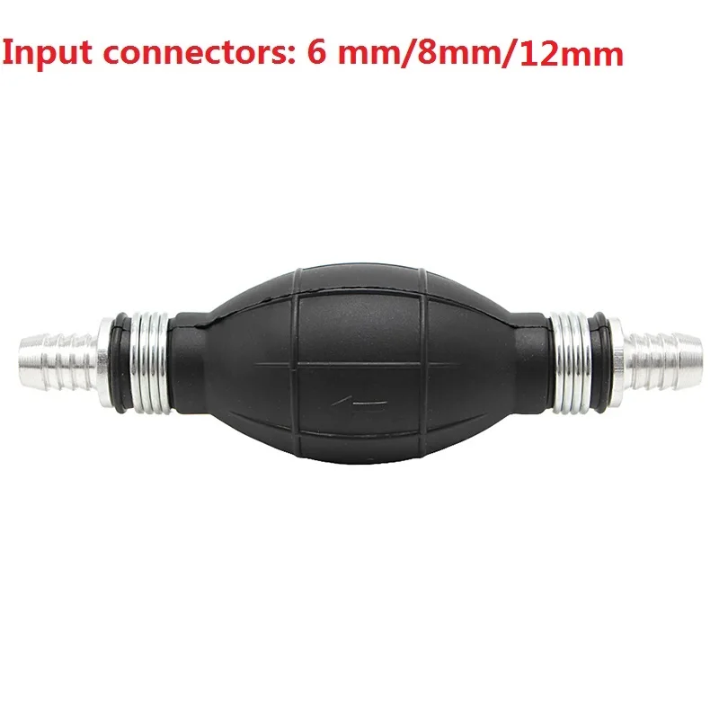 

1PC Rubber And Aluminum Fuel Line Pump Primer Bulb Hand Primer Gas Petrol Pumps