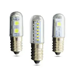 Мини E14 светодиодный светильник 1,5 W 3 W 7 W AC220V SMD3014 люстра лампада светодиодная лампочка-Кукуруза лампы кулон стены холодильник лампы