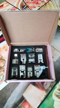 

11 pcs/set Multi-Function Sewing Machine Feet Presser Foot Spare Parts 11pcs presser foot