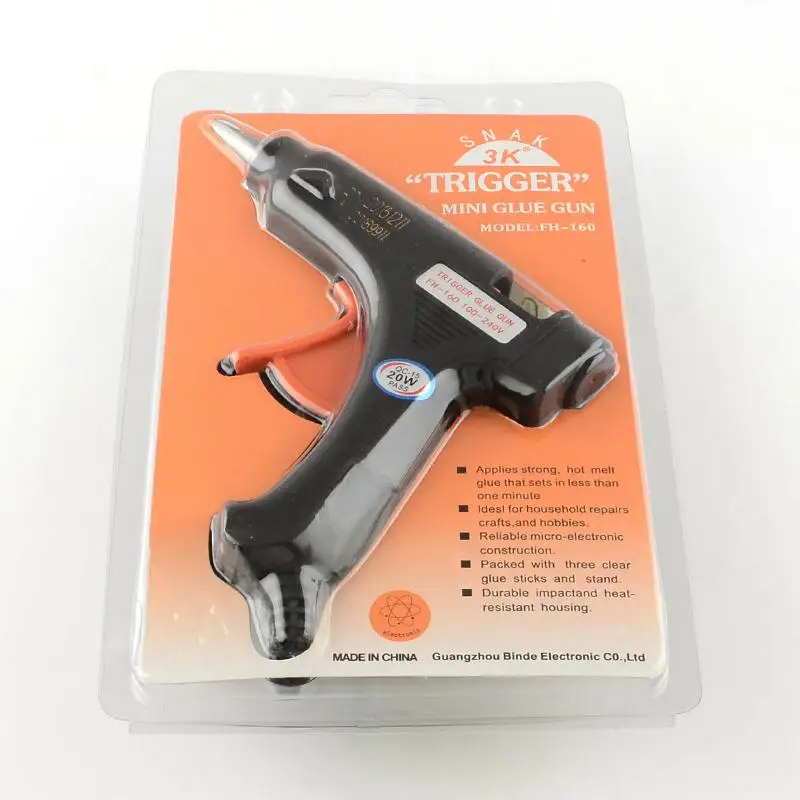 Jewelry Tools Glue Guns, Black, 110x135mm; Voltage100 240V/Power20W
