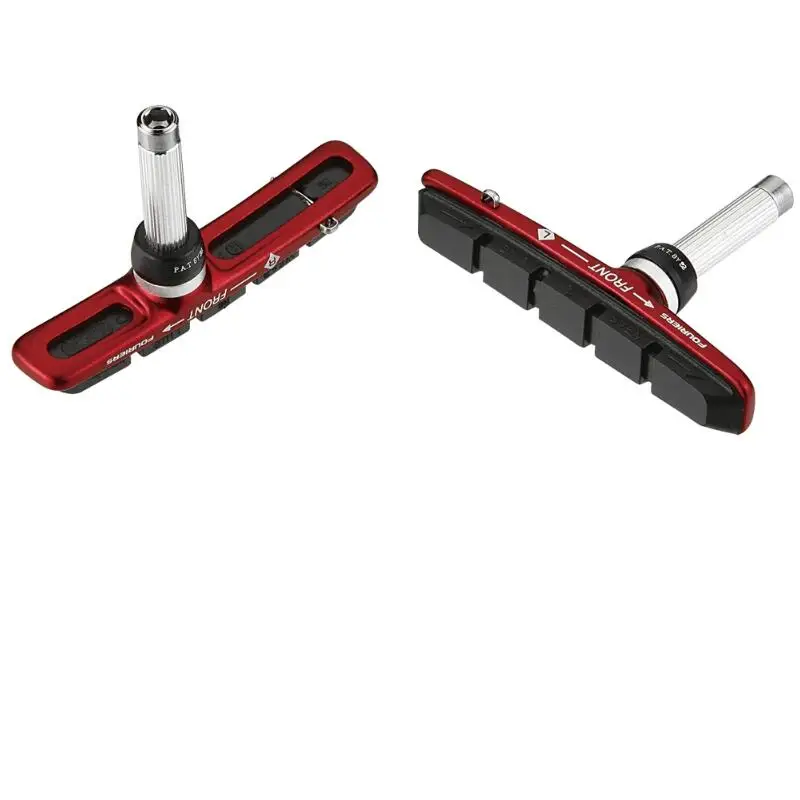 FOURIERS BR-E005 Bike Bicycle Special caliper brake pads Compatible with double plate V-brake system FOURIERS BR-E005 Bike Bicycle Special caliper brake pads Compatible with double plate V-brake system