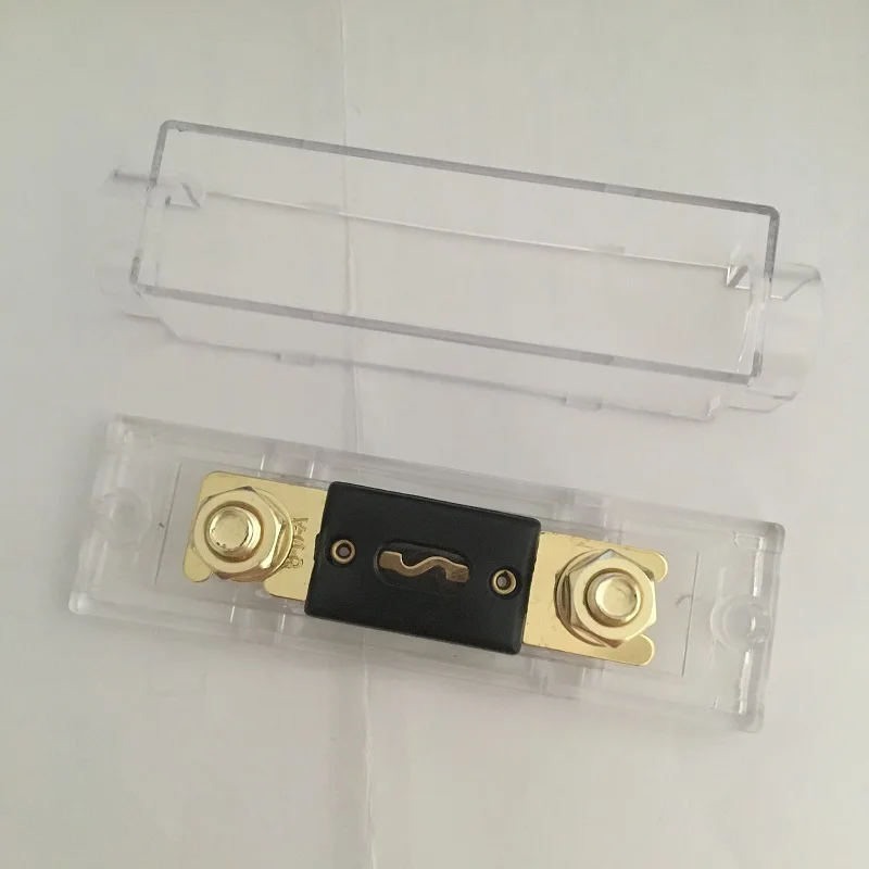 4pcs/Pack 80A 100A 150A 200A 250A 300AMP ANL Fuse Holder Distribution in line 0 4 8 GA Positive With ANL Fuse