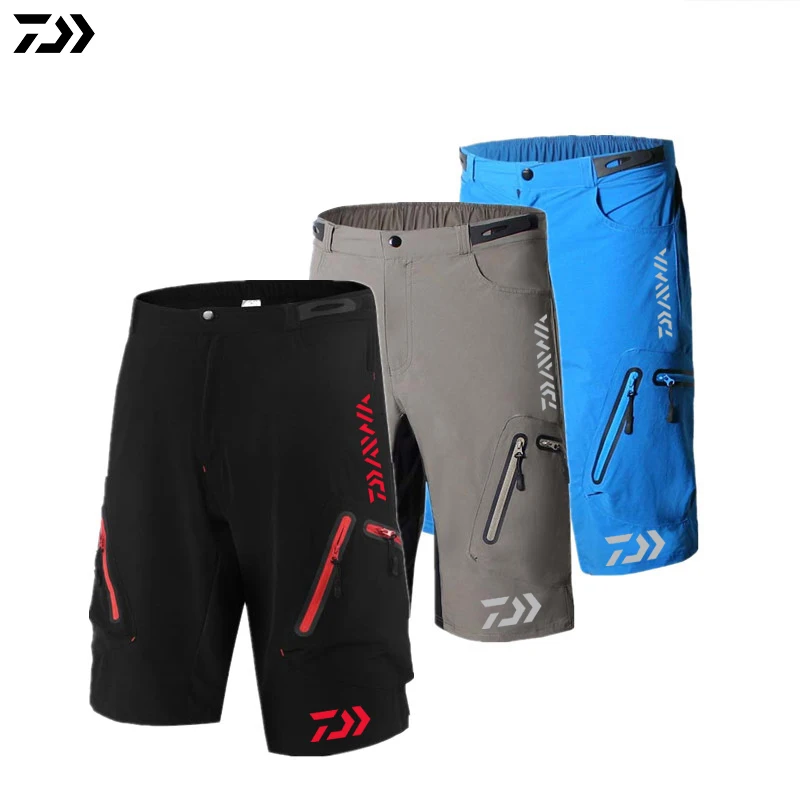

DAIWA Shorts 2019 Summer Waterproof Mens DAWA Fishing Clothing Breathable Outdoor Sports Shorts Pockets Fishing Shorts