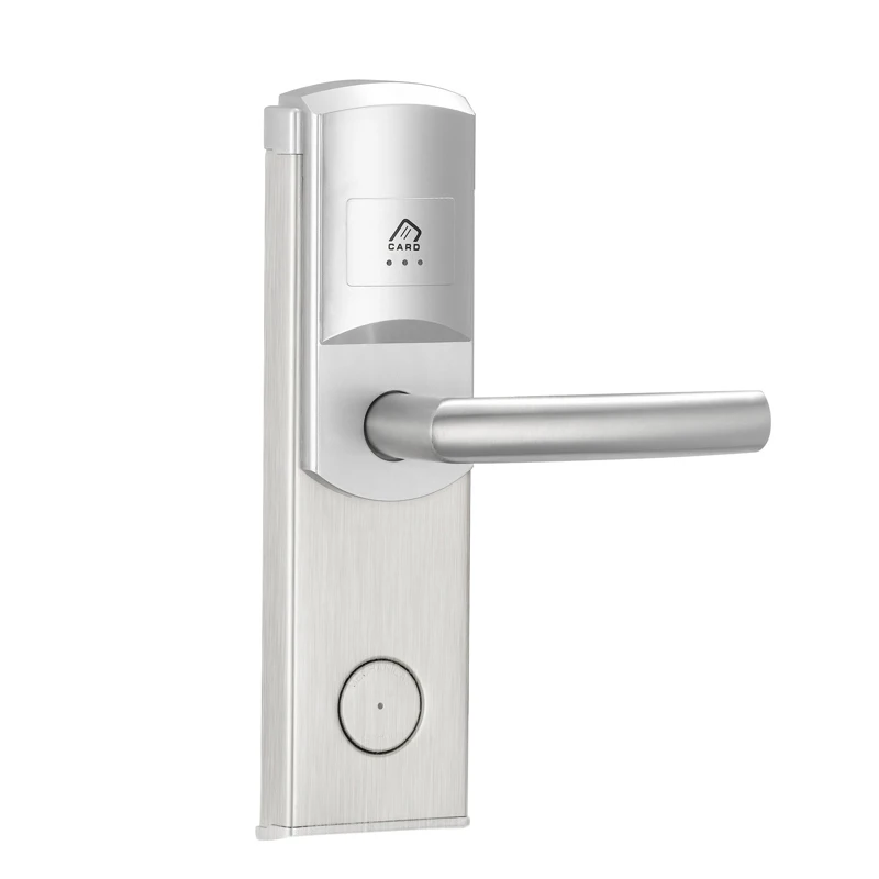 

Smart hotel lock RF Key card keyless door lock with American standard lock cylinder