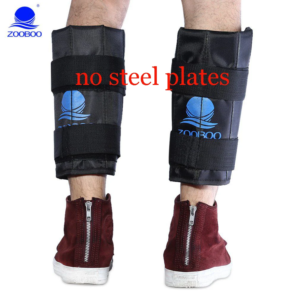 Zooboo 1pair Adjustable Leg Ankle Weights Straps Strength Training