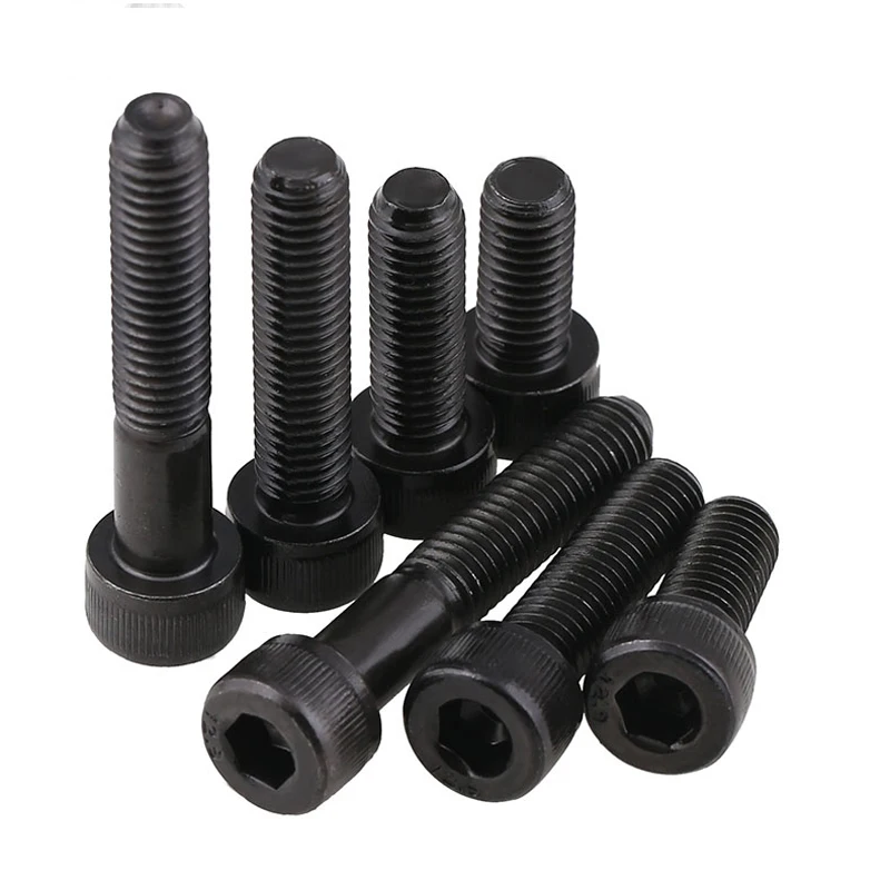 M2 DIN912 12.9 Hexagon Socket Head Cap Screws M2*3/4/5/6/8/10/12/14/16/20/25/30/40in Screws