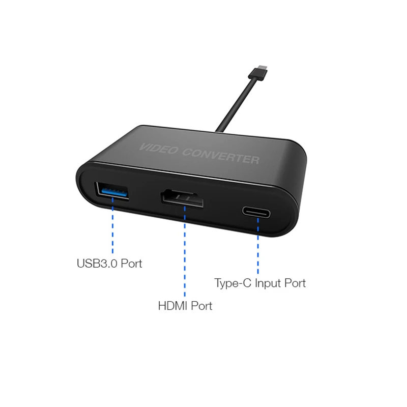 Адаптер type C для переключателя NAND Замена ТВ HDMI конвертер Кабель USB 3,0 порт для аксессуаров