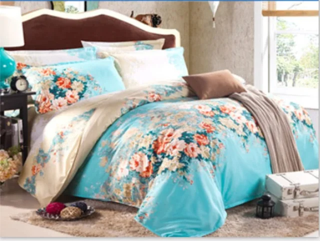 4pcs Bedding Set King Super Size Bed Sets Quilt 4pcs Bedding Set King Super Size Bed Sets Quilt Wedding Duvet