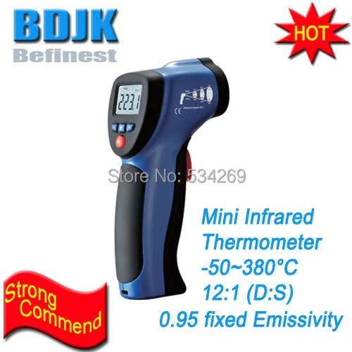 

Compact Infrared ThermometersRange -50~380 Temperature Instruments /Measuring Tester