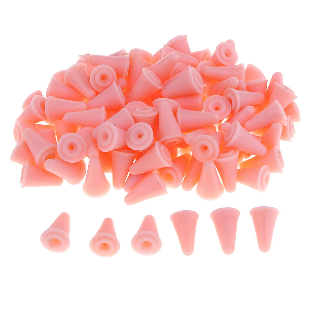 50Psc Rubber Knit Knitting Needles Point Protectors Stoppers for DIY Craft Sewing Needlework Tools - 18x220mm