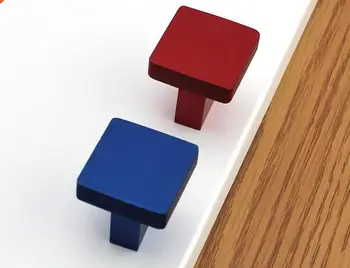 

Color handle modern Rose Red Rose blue wardrobe cupboard door handle drawer handle cabinet drawer handle hole Furniture Hardware