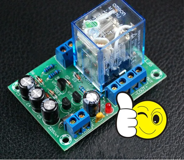 

12V OMRON relay Two-channel speaker protection board Suitable for BTL / OTL / OCL amplifier