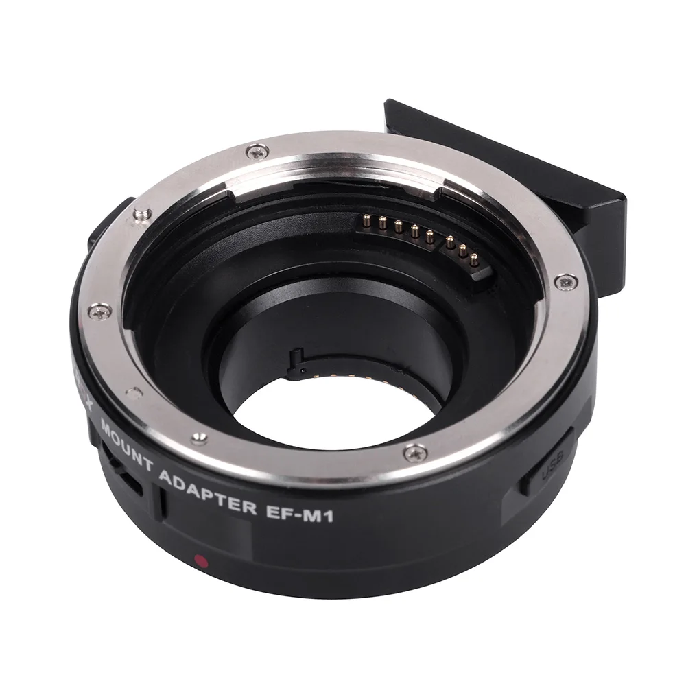 Viltrox EF M1 для Canon lens transferto Lumix Olympus M4/3 system camera AF Автофокус адаптер кольцо filmware
