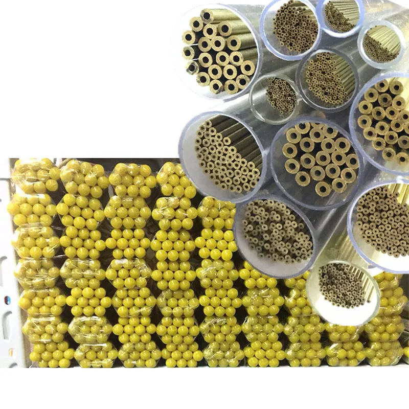 

Drilling Machine Parts Brass Electrode Tube 0.5/0.8/0.9/1.0/1.5*400mm One Hole Diameter for EDM Drilling Machine