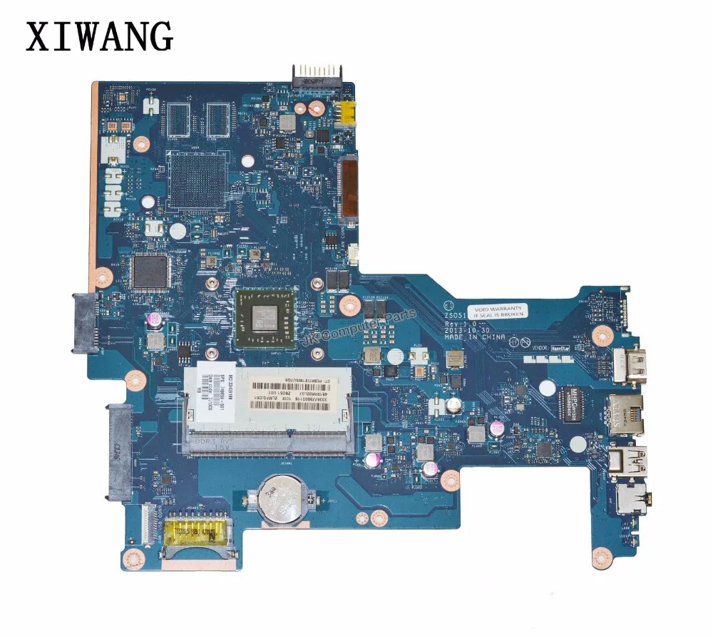 

749659-001 Free Shipping 749659-501 LA-A996P Laptop Motherboard for HP 15-G 15-G020CA 15-G028CA Motherboard DDR3 E2-3800 CPU
