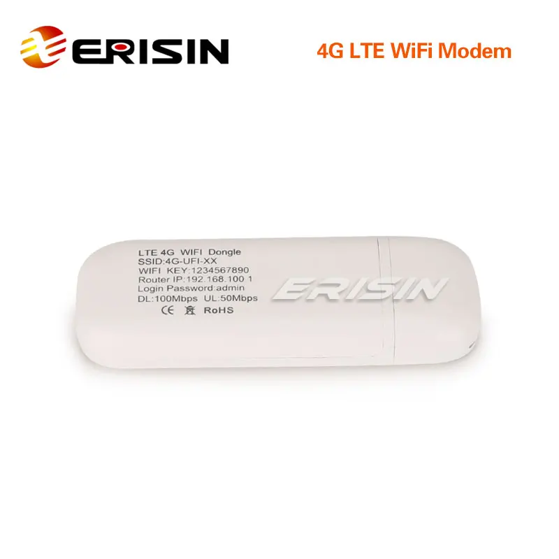 Erisin ES246 3 в 1 4G LTE USB модем Мобильный Wi Fi роутер популярный интернет ключ Spo
