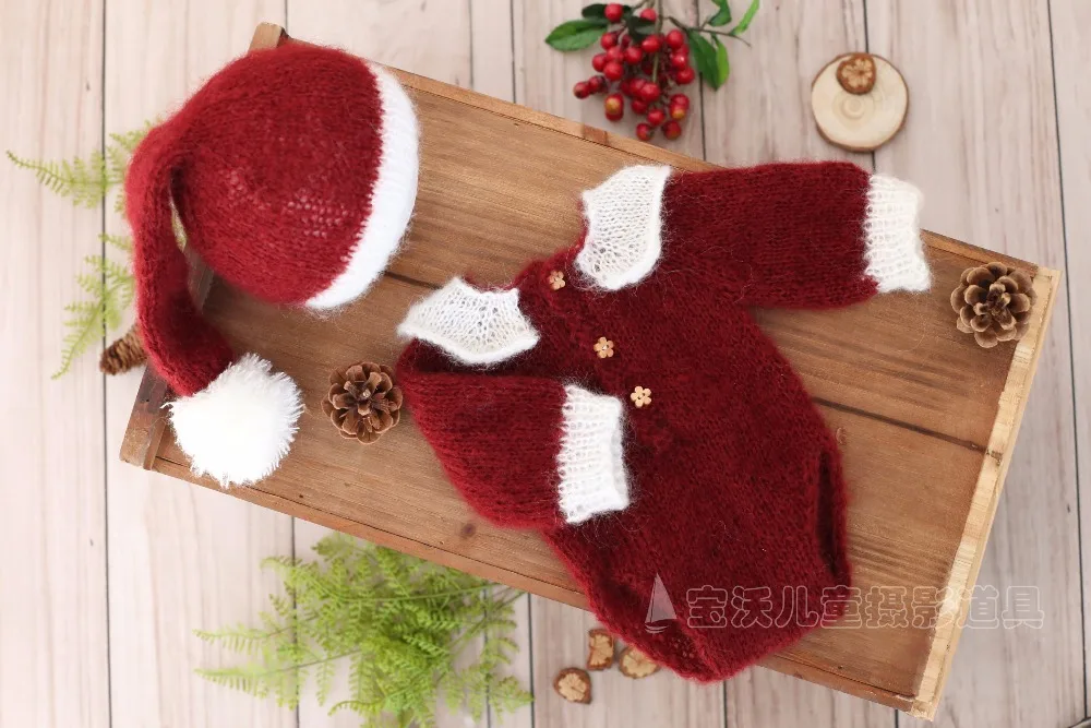 Macacão infantil com capuz, roupa para natal