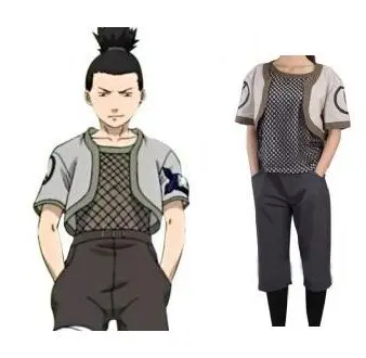 

Anime Naruto Cosplay clothing- Great Naruto Nara Shikamaru Cosplay Costume - Freeshipping