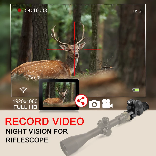 Best Offers NV007 PARD Infrared IR Digital Night Vision Hunting Rifle Scope Telescope With Wifi HD Day and Night Use Camero Video Sim Card Best Offers NV007 PARD Infrared IR Digital Night Vision Hunting Rifle Scope Telescope With Wifi HD Day and Night Use Camero Video Sim Card