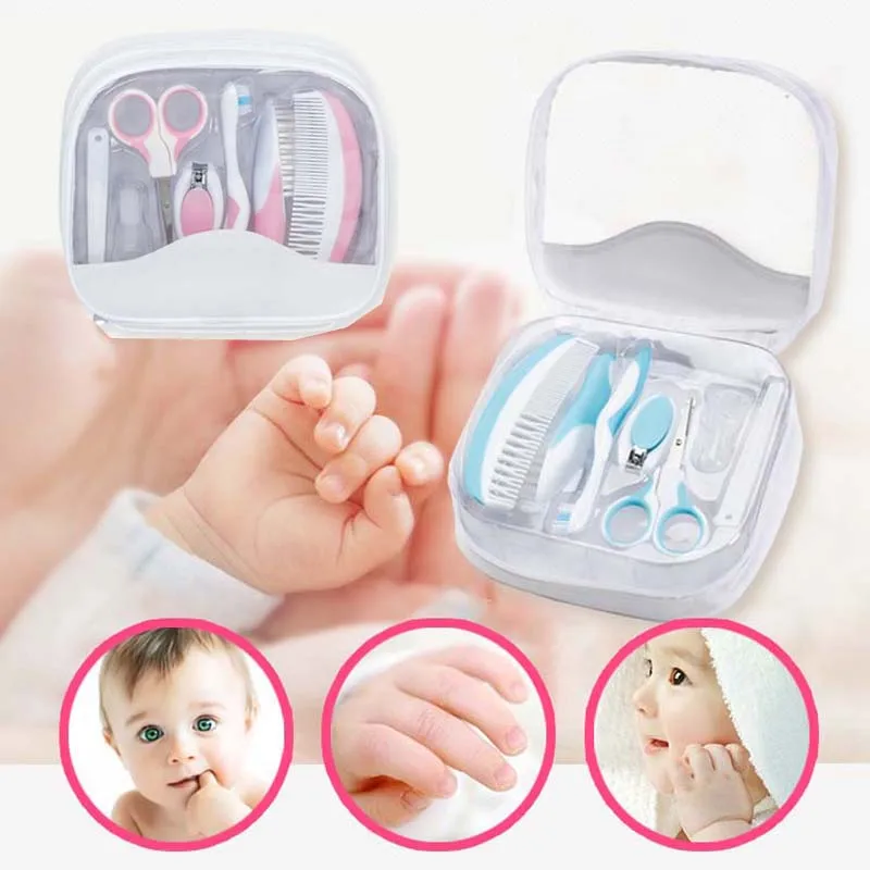 7Pcs/Set Baby Health Care Sets Portable Newborn Tool Kits Kids Grooming