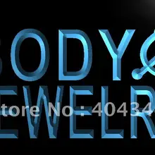 LB540-ювелирные украшения для пирсинга бар светодиодный неоновый свет знак