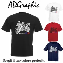 Новинка, модная футболка в стиле хип-хоп из чистого хлопка с короткими рукавами для мотоциклистов R1250gs R 1250 Gs R 1250gs