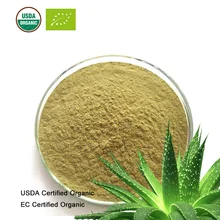 USDA и EC сертифицированный органический экстракт алоэ 20:1 алоэ-эмодим алоин алоинозид А. Б