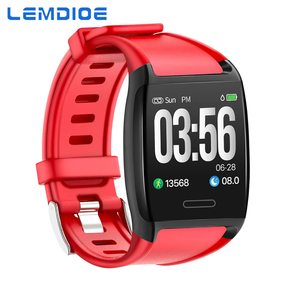 

LEMDIOE Activity Tracker Heart Rate Smart Band Fitness Tracker Activity Bracelet Sport Smart Wristband Sleep monitor IOS Android