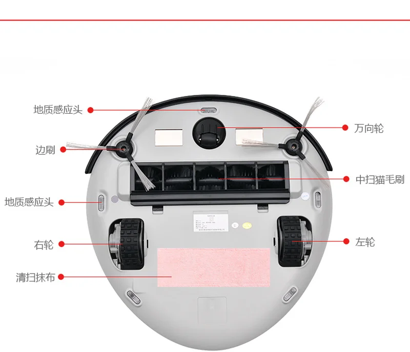 KV8 F1 пылесос аксессуары основная щетка боковая щетка для Panasonic MC-RS753 MC-RS755(A) MC-WRC53 Запчасти для робота-пылесоса