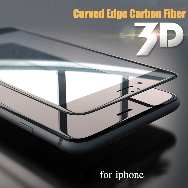 Полное стекло 3D для iPhone XS MAX XR 9 8 Plus 7 6 6s Закаленное чехол Защитная пленка