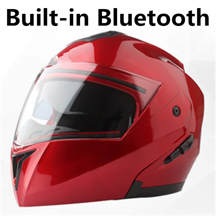 ABS полный уход за кожей лица casco moto Gloss Красный moto rcycle шлем capacetes de moto ciclista панк Кафе racer откидной двойной объектив горные