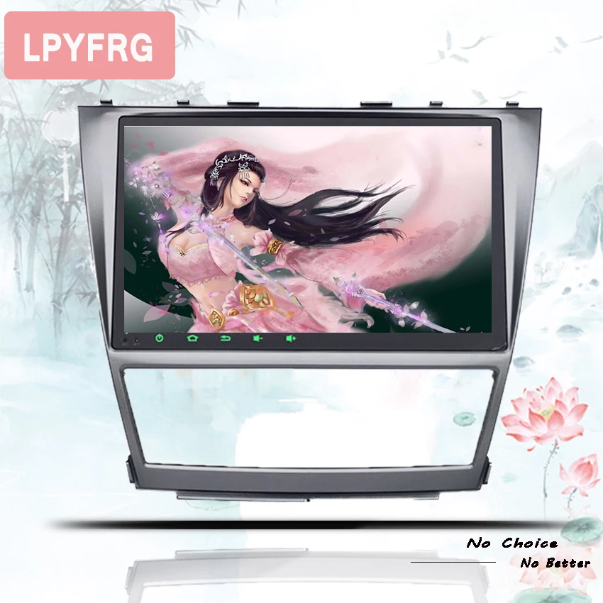 Best 2 Din 10.1" Android 9.0 Car DVD GPS Navigation For Toyota Camry 2006 2007 2008 2009 2010 11 Head Unit Car Stereo radio Audio Map 4