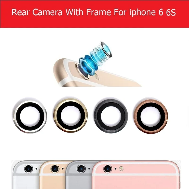 2x Подлинная новая задняя камера стеклянная линза для iphone 6 6S 4 7 &quotЗадняя